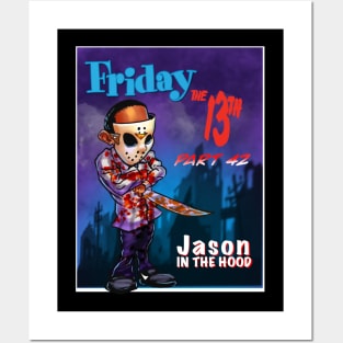 Friday 13: Jason in the hood Posters and Art